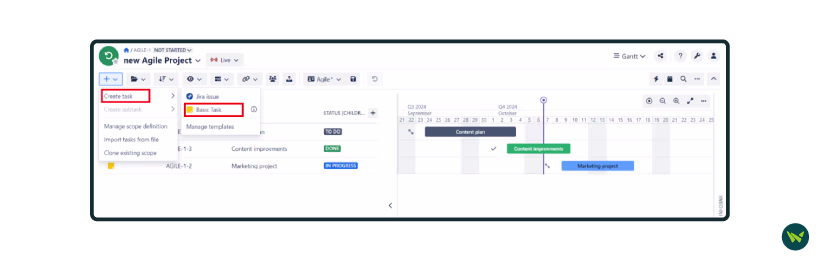 Create Tasks