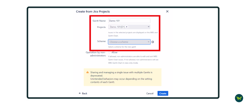 22 Info Input WBS Gantt Chart
