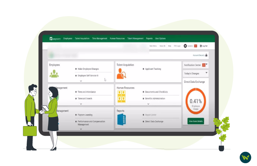 Paycom Dashboard
