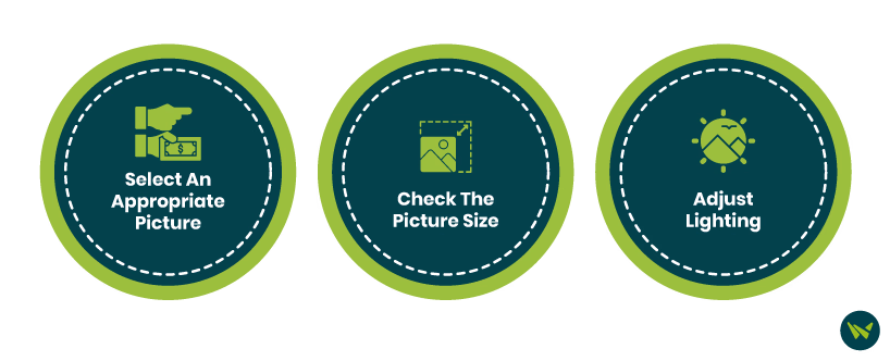 Step for a Professional Schoology Profile Picture