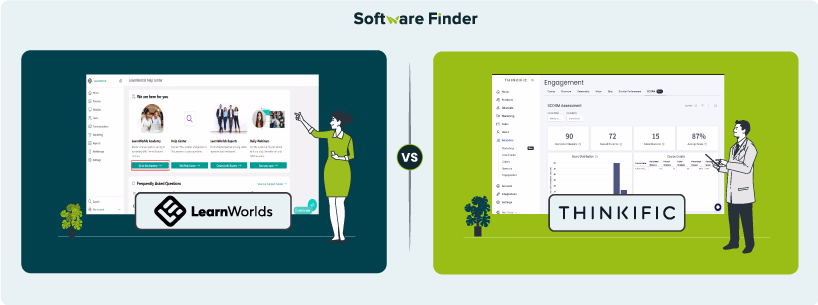 LearnWorlds Vs Thinkific Which LMS Is Better