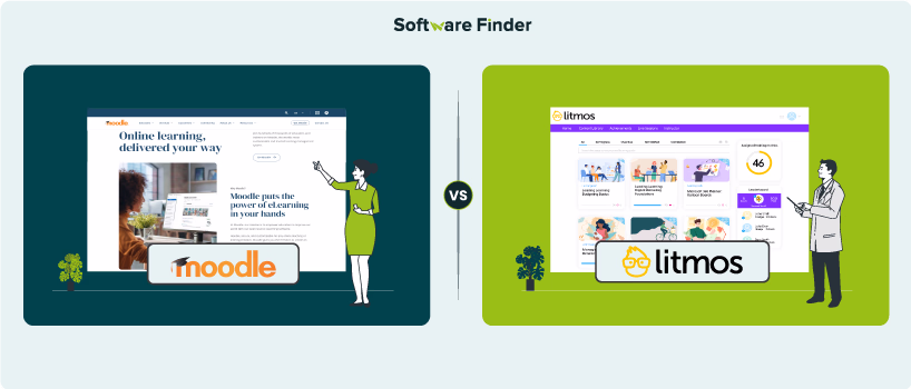 Moodle Vs Litmos Choosing The Right LMS For Your Organization
