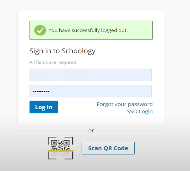 Log In To Schoology