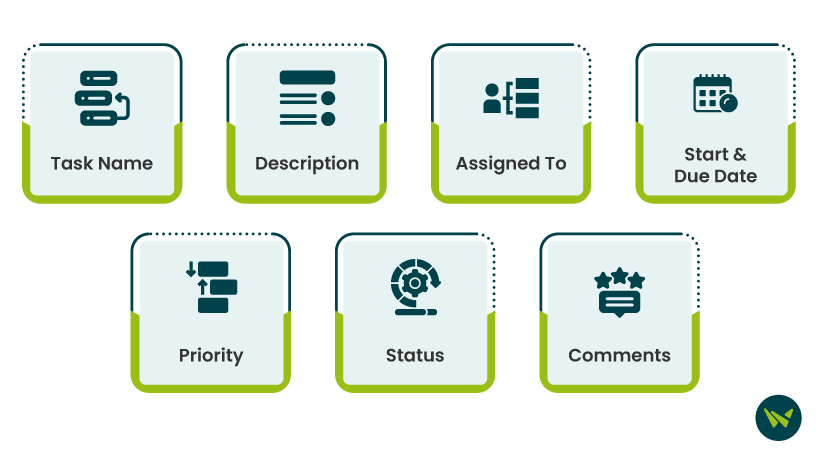 Task Tracker Template Components