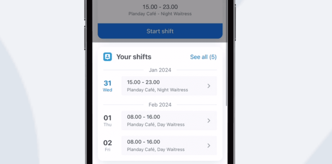 shifts